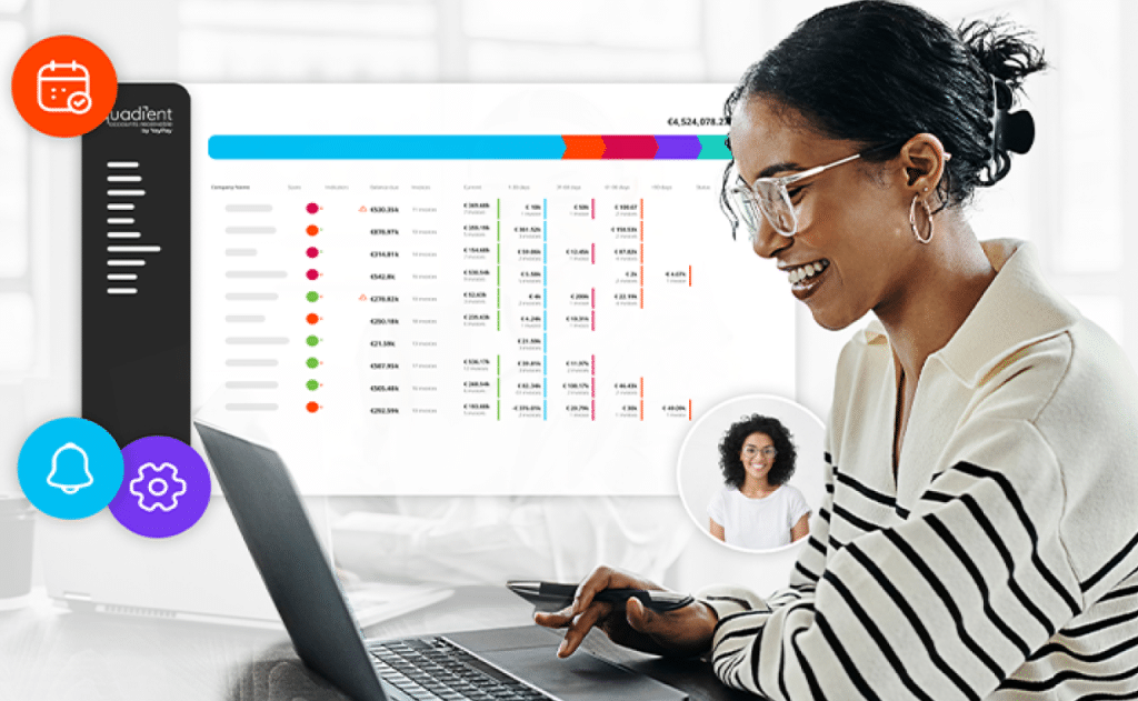 visuel de la Plateforme Quadient montrant le portail
