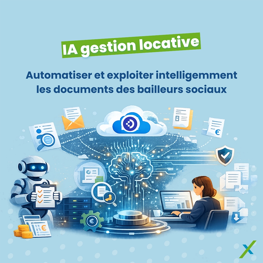 ILLUSTRATION DE L4ARTICLE / Automatiser et exploiter intelligemment les documents des bailleurs sociaux